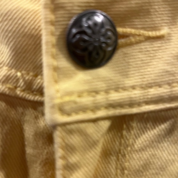 NWOT Lane Bryant Sz16 Daffodil Yellow Jeans/Pants Sz 16 Skinny - Picture 4 of 9